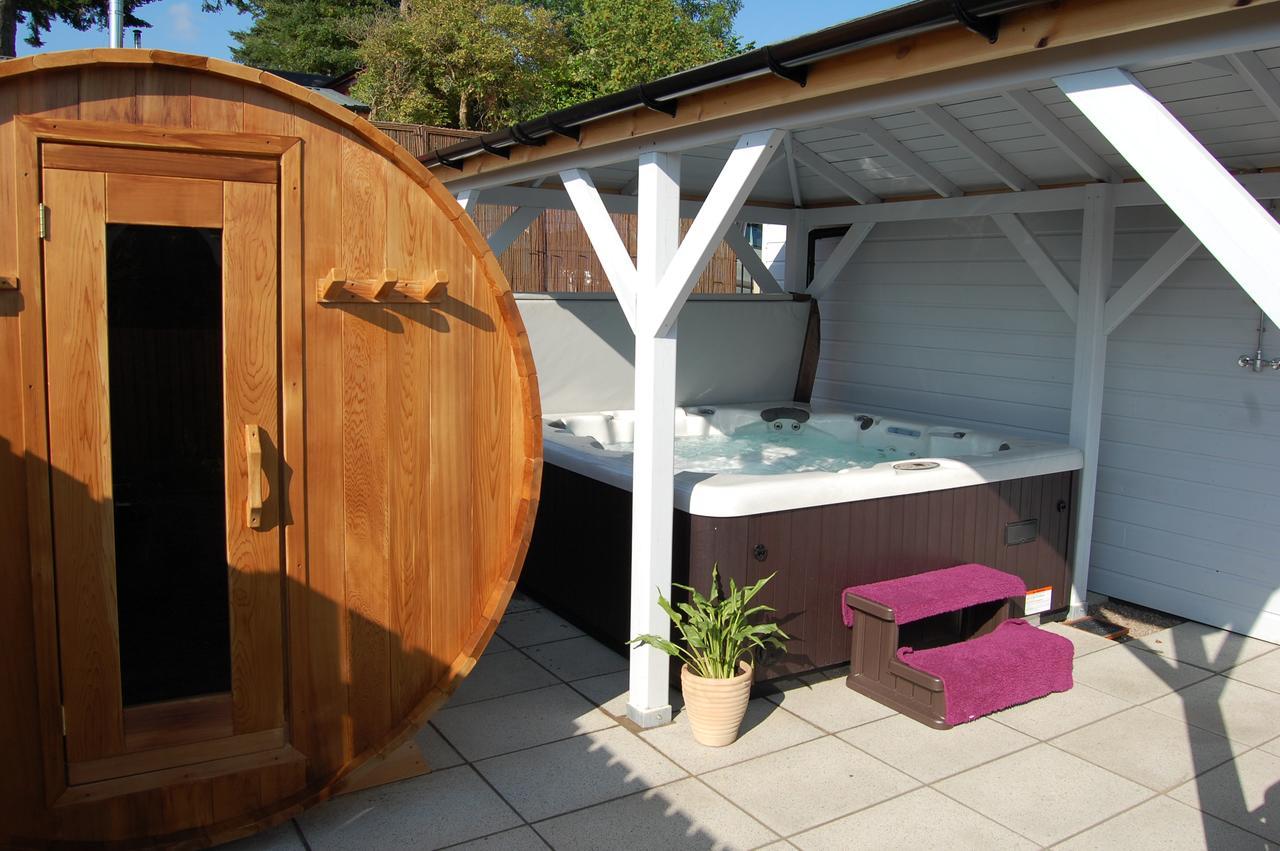 The Retreat Cabin Pitlochry Exterior foto